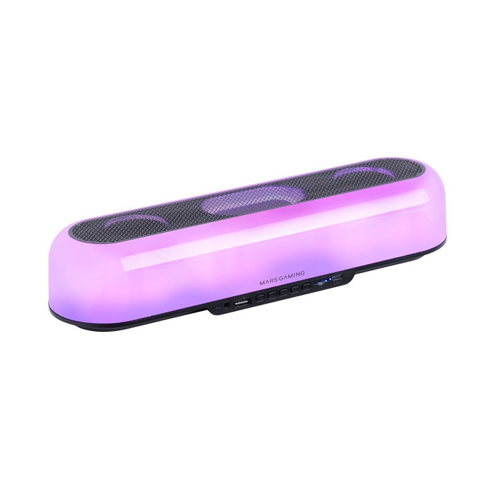 Mars Gaming MSB-ORB Barra de Sonido Bluetooth RGB 360º Negro