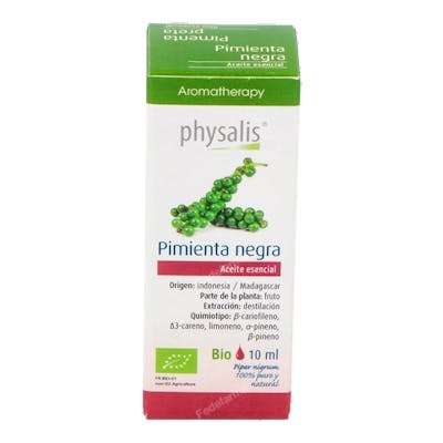Physalis Esencia de Pimienta Negra BIO 10ml Physalis Esencia de Pimienta Negra BIO 10ml