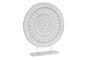 DKD Home Decor Decoración MDF Metal 39x7x46 Desgastado Blanco