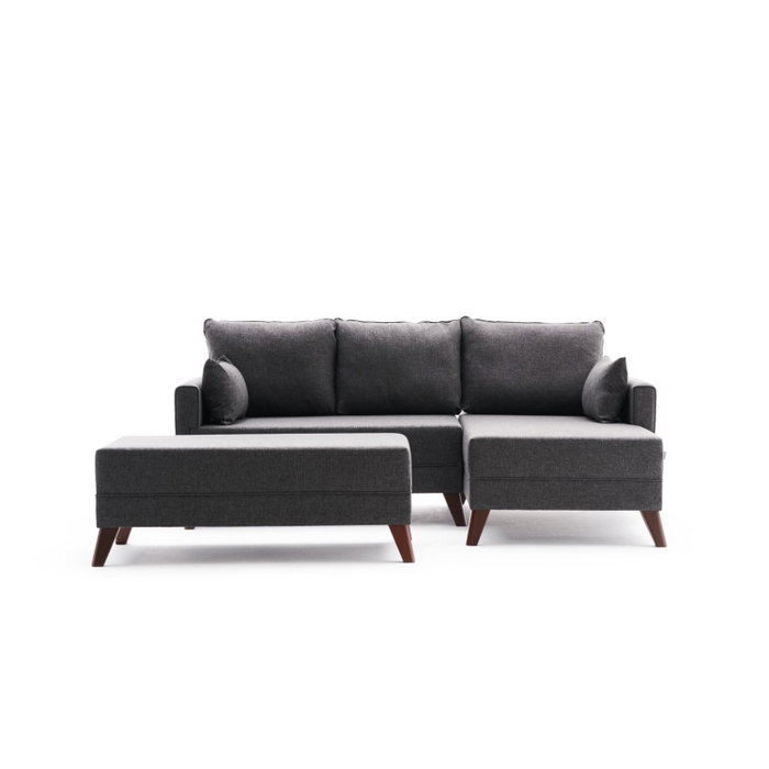 Atelier Del Sofa Sofá Cama Esquinero Bella Mini Derecho - Antracita Atelier Del Sofa Sofá Cama Esquinero Bella Mini Derecho - Antracita