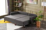 Atelier Del Sofa Sofá Cama Esquinero Bella Mini Derecho - Antracita