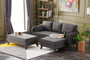 Atelier Del Sofa Sofá Cama Esquinero Bella Mini Derecho - Antracita