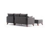 Atelier Del Sofa Sofá Cama Esquinero Bella Mini Derecho - Antracita