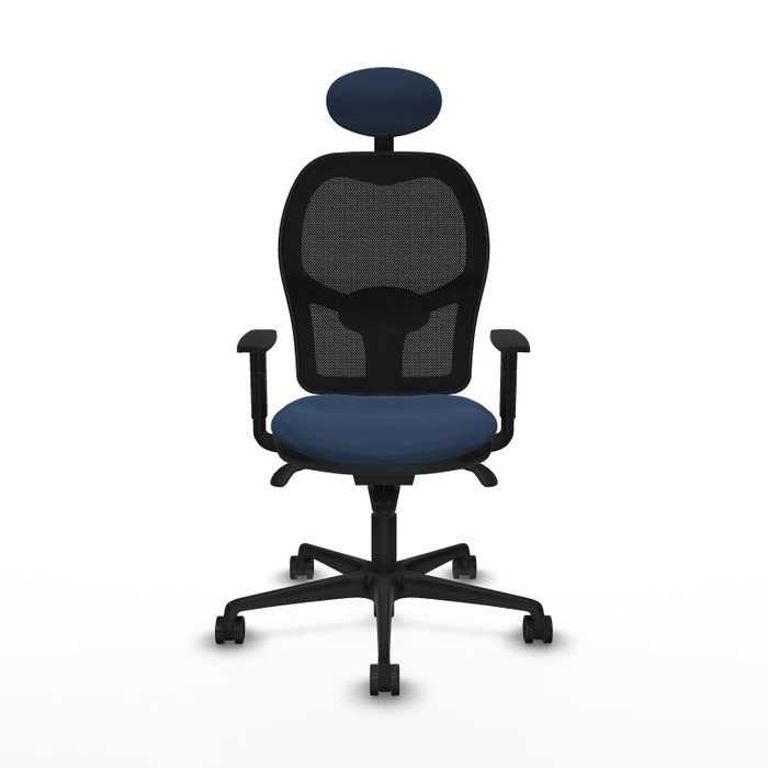 PIQUERAS Y CRESPO Silla de oficina Jorquera Azul Marino y Negro PIQUERAS Y CRESPO Silla de oficina Jorquera Azul Marino y Negro