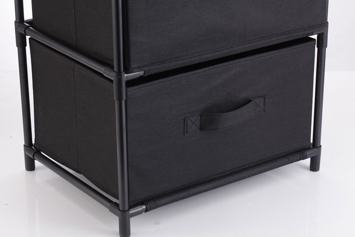 Confortime Cajonera TNT/Madera 4 Cajones 40 x 30 x 90 cm (4 Unidades)