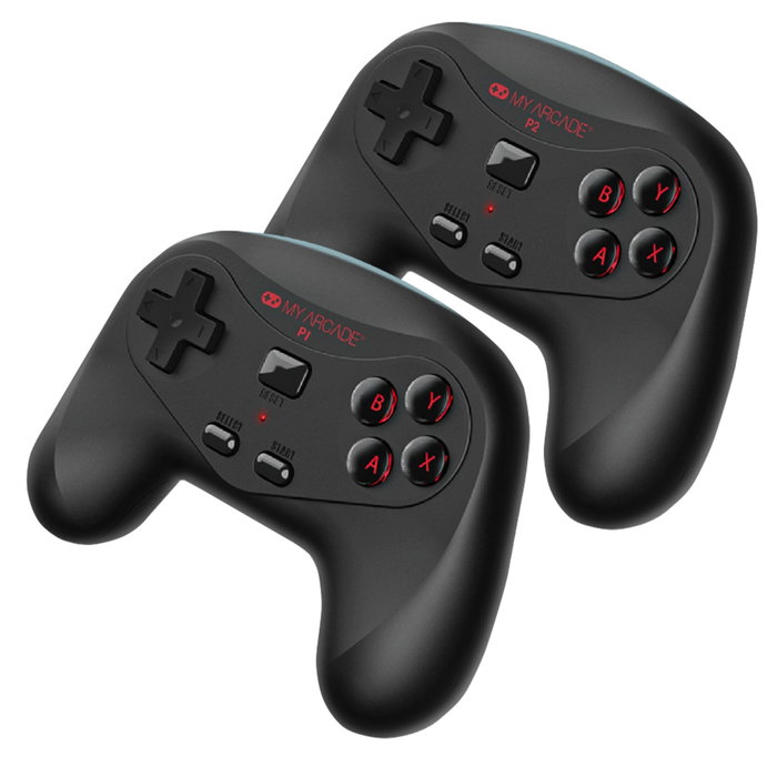 MY-MY ARCADE GAMING My Arcade Player Retro Arcade Gamestation con 2 controladores inalámbricos (250 juegos)