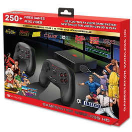 MY-MY ARCADE GAMING My Arcade Player Retro Arcade Gamestation con 2 controladores inalámbricos (250 juegos)