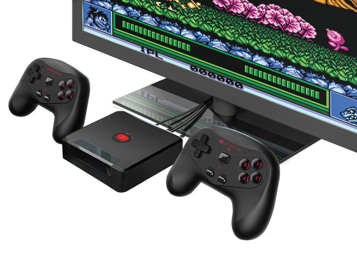 MY-MY ARCADE GAMING My Arcade Player Retro Arcade Gamestation con 2 controladores inalámbricos (250 juegos)