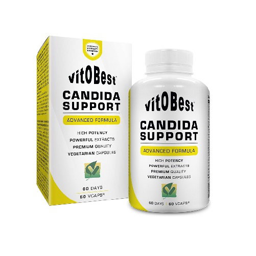 Vitobest Candida Support 60 cápsulas - Complemento alimenticio para el equilibrio de la flora intestinal Vitobest Candida Support 60 cápsulas - Complemento alimenticio para el equilibrio de la flora intestinal