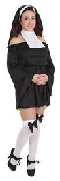 Creaciones Llopis Disfraz Adulto Monja Sexy Talla L