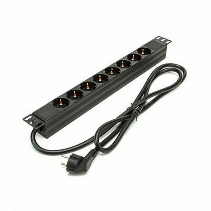 Phasak Regleta BNS 3518 19 pulg. 8 Tomas Schuko Negro
