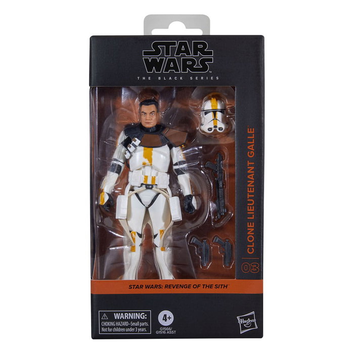 Star Wars Episode III Black Series Figura Clone Lieutenant Galle 15 cm Star Wars Episode III Black Series Figura Clone Lieutenant Galle 15 cm