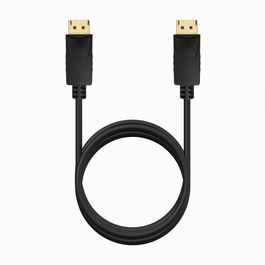 AISENS - CABLE DISPLAYPORT V1.2 CCS 4K@60HZ, DP/M-DP/M, NEGRO, 1.5M
