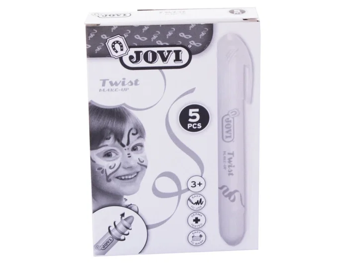 Jovi Maquillaje en Barra Blanco Caja de 5 Unidades