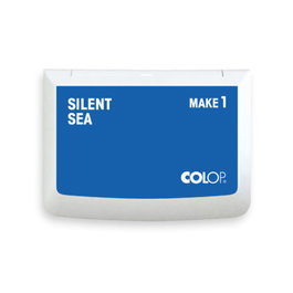 Colop 155128 Tampon Make1 Color Mar Silencioso 50x90 mm Azul