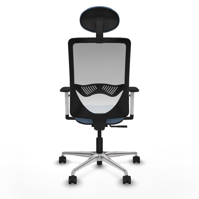 PIQUERAS Y CRESPO Silla de oficina Zulema Azul cielo y Blanco PIQUERAS Y CRESPO Silla de oficina Zulema Azul cielo y Blanco
