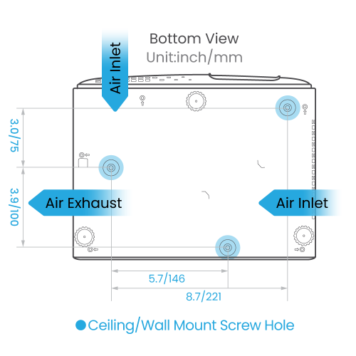 BenQ TK710 Proyector Gaming Láser 4K UHD DLP, 3200 Lúmenes ANSI, HDR10 & HLG, Relación de Contraste 10000:1, 1.07B Colores, 2x HDMI 2.0b BenQ TK710 Proyector Gaming Láser 4K UHD DLP, 3200 Lúmenes ANSI, HDR10 & HLG, Relación de Contraste 10000:1, 1.07B Colores, 2x HDMI 2.0b