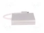 QOLTEC Adaptador USB 3.0 y 3.1 Blanco