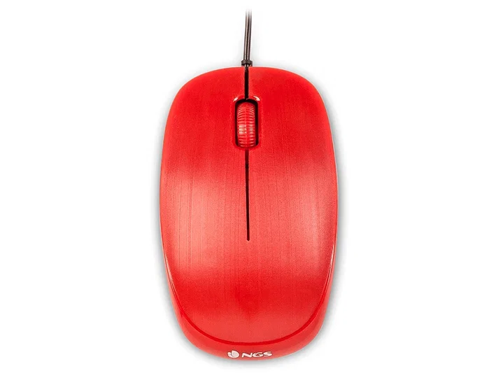 NGS Flame Ratón Óptico 1000 DPI USB Rojo NGS Flame Ratón Óptico 1000 DPI USB Rojo
