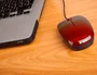 NGS Flame Ratón Óptico 1000 DPI USB Rojo