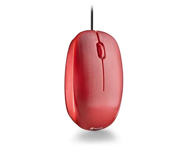 NGS Flame Ratón Óptico Rojo 1000 DPI NGS Flame Ratón Óptico Rojo 1000 DPI