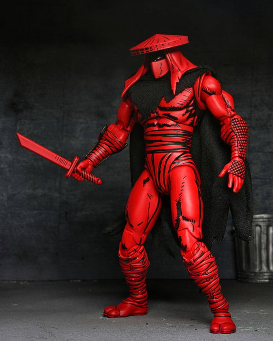 Tortugas Ninja (Mirage Comics) Figura Red and Black Foot Assassin 18 cm