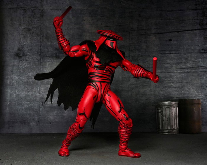 Tortugas Ninja (Mirage Comics) Figura Red and Black Foot Assassin 18 cm