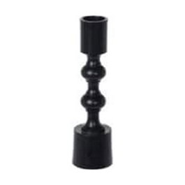 Candelabro vertical 16cm negro