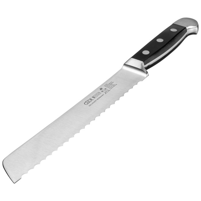 Güde Alpha Cuchillo para Pan 21 cm Negro POM 1430/21 Skew: B14HTES8CV Güde Alpha Cuchillo para Pan 21 cm Negro POM 1430/21 Skew: B14HTES8CV