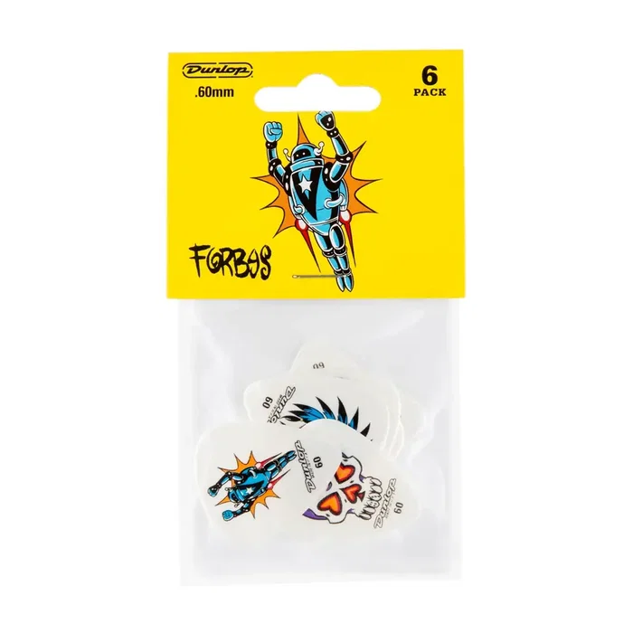 Dunlop Púas Alan Forbes 0,60 mm (pack de 6)