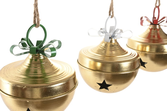 DKD Home Decor Decoración Colgante Metal 21x21x24,5 Surtido de 3 DKD Home Decor Decoración Colgante Metal 21x21x24,5 Surtido de 3