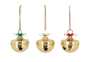 DKD Home Decor Decoración Colgante Metal 21x21x24,5 Surtido de 3