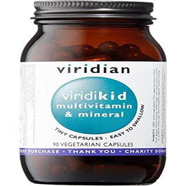 VIRIDIAN VIRIKID Multivitamínico y Minerales 90 cápsulas veganas