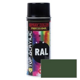 TOP ACRYLIC Spray Acrílico Mate Verde Militar RAL-6003 400ml