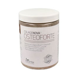 Colagenova Osteoforte Colágeno con Ácido Hialurónico, Vit. K2 y D3, Calcio, Magnesio Sabor Chocolate 420Gr para Huesos y Articulaciones