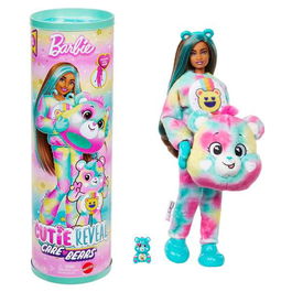 Mattel Barbie Cutie Reveal Muñeca Osos Amorosos Buenas Vibras