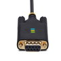 StarTech.com Cable Adaptador USB a RS-232 de Módem Nulo, 3 m, Negro