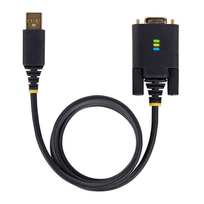 StarTech.com Cable Adaptador USB a RS-232 de Módem Nulo, 3 m, Negro StarTech.com Cable Adaptador USB a RS-232 de Módem Nulo, 3 m, Negro