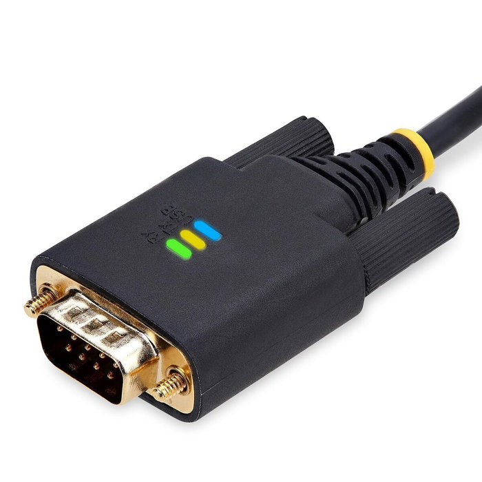 StarTech.com Cable Adaptador USB a RS-232 de Módem Nulo, 3 m, Negro StarTech.com Cable Adaptador USB a RS-232 de Módem Nulo, 3 m, Negro
