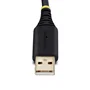 StarTech Cable Adaptador USB a Serie de Módem Nulo 3m Negro