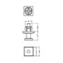 DeLOCK 64023 Cubiertas antipolvo para socket TOSLINK con mango, Negro, 10 unidades