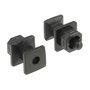 DeLOCK 64023 Cubiertas antipolvo para socket TOSLINK con mango, Negro, 10 unidades