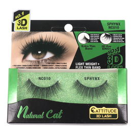 Ebin New York Pestañas Postizas 3D Sphynx Natural Cat Lash Chloe