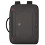 Wenger MX Commute Bolsa para Portátil de 16 pulgadas con Correas de Mochila, Gris