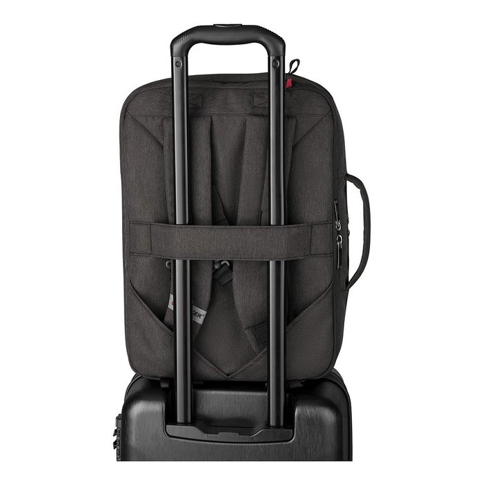 Wenger MX Commute Mochila Portátil 40.6 cm 16 Pulgadas, Poliéster Gris, 20 L, Compartimento para Tablet