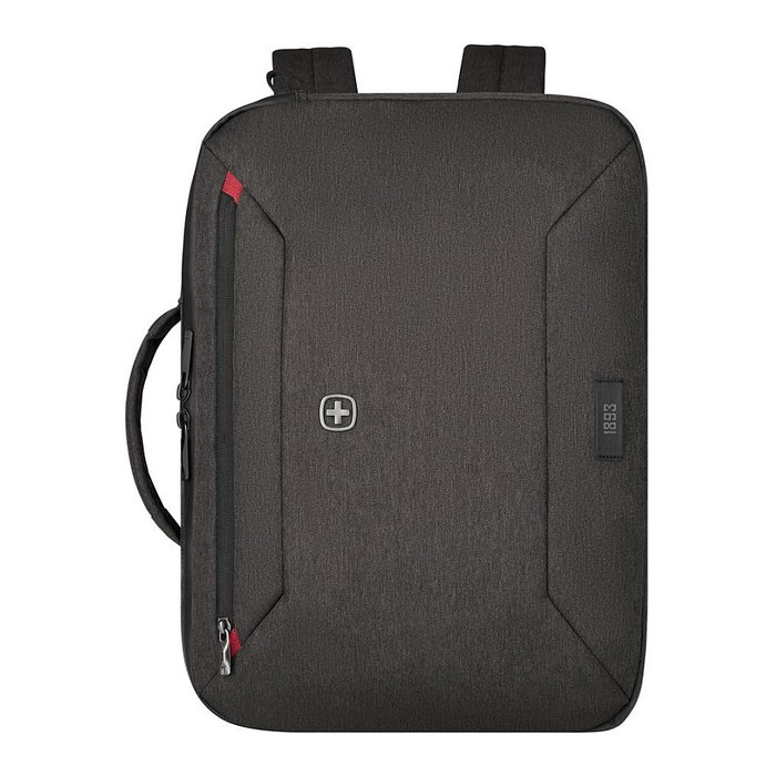 Wenger MX Commute Mochila Portátil 40.6 cm 16 Pulgadas, Poliéster Gris, 20 L, Compartimento para Tablet