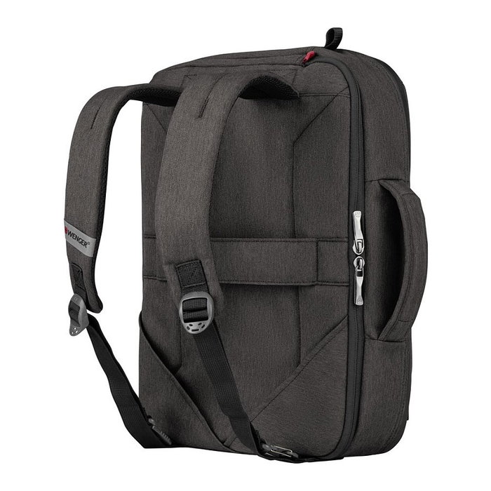 Wenger MX Commute Mochila Portátil 40.6 cm 16 Pulgadas, Poliéster Gris, 20 L, Compartimento para Tablet