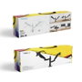 Tooq Soporte de Mesa para 2 Monitores DB1533TNR-B Negro