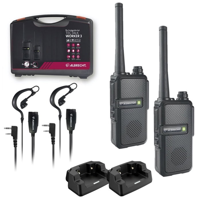 Albrecht Tectalk Worker 3 Case 2-Pack Albrecht Tectalk Worker 3 Case 2-Pack