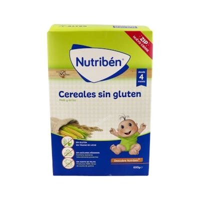 Nutriben Cereales Sin Gluten 600Gr. Nutriben Cereales Sin Gluten 600Gr.